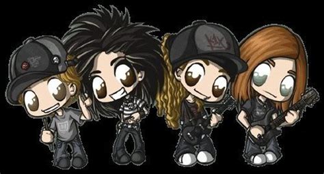 Tokio Hotel Chibi Memes Engraçados Memes Engraçado