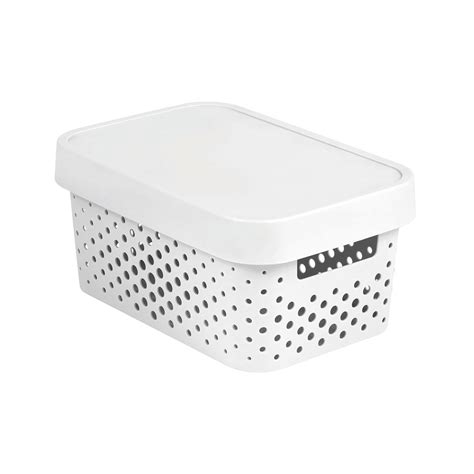 Caja Con Tapa Infinity Gris 45 L CURVER