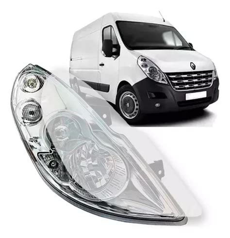 Lente Farol Renault Master Frete Gr Tis