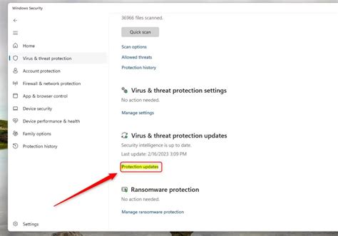 Como verificar se há atualizações de antivírus do Microsoft Defender no