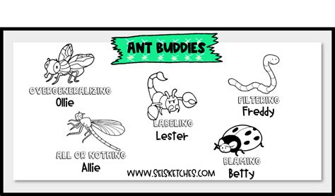 Meet the ANT Buddies – SEL Sketches