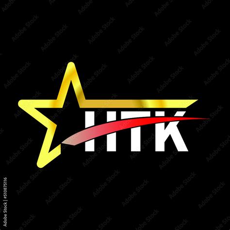 htk letter logo design htk creative letter logo simple  modern