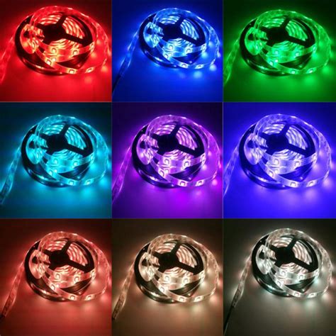 Flexibel M Rgb Led List Ljusslinga Led Strip Bluetooth App