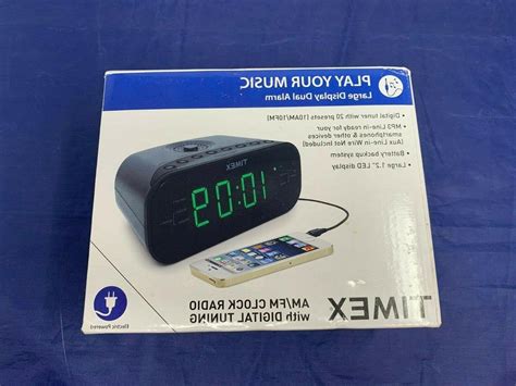 Timex T Gy Am Fm Dual Alarm Clock Radio