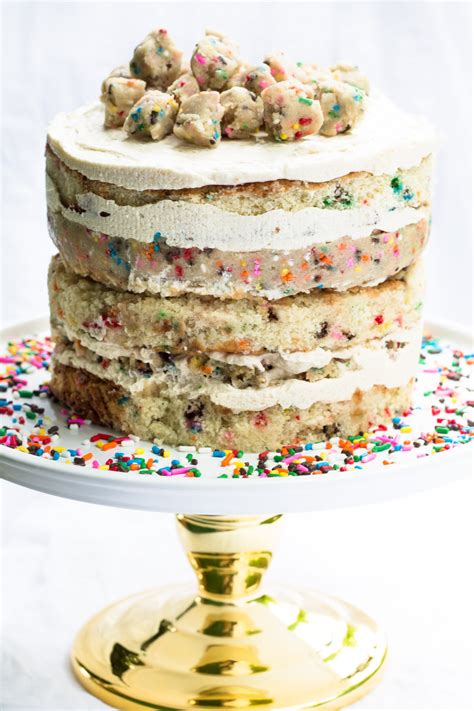 Cookie Dough Momofuku Funfetti Birthday Cake Pass The Cookies