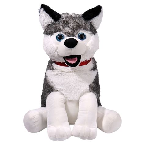 IPlushiPlush Harry the Husky Toy - White (Harry the Husky) | DailyMail