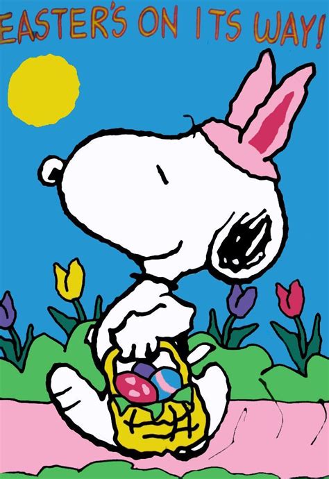 Snoopy Easter Wallpapers - Wallpaper Cave