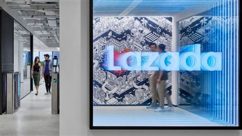 Lazada Singapore In Exibition Design Retail Facade Living