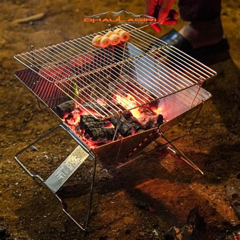 Jual Alat Panggangan Pemanggang Portable Lipat Grill Bbq Meja Bakar