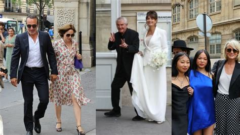 Mariage de Claude Lelouch et Valérie Perrin Jean Dujardin Laeticia