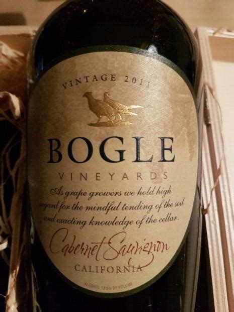 Bogle Vineyards Cabernet Sauvignon Usa California Cellartracker