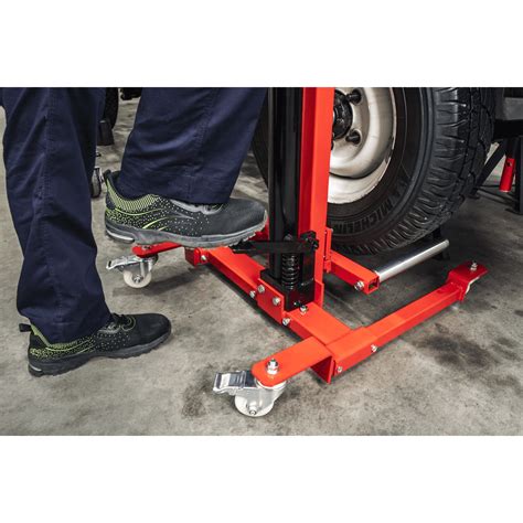 Wheel Removallifter Trolley 80kg Quick Lift