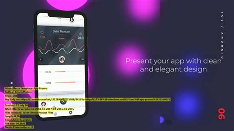 Easy Edit After Effects App Promo Template Frosdinfinity