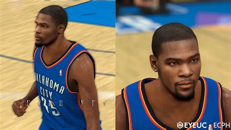 Kevin Durant Cyberface And Body Model OKC VERSION By ECPH FOR 2K21