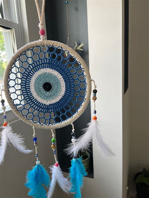 Evil Eye Dream Catcher Etsy