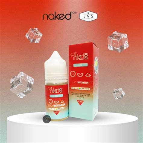 Jual Naked 100 Juicy Watermelon ICE Salt Nic 30ML Liquid Nkd100 Naked