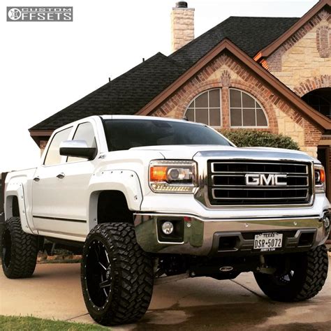 Wheel Offset Gmc Sierra Super Aggressive Suspension Lift