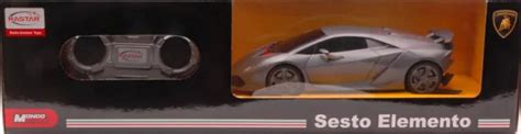 Miniature Voiture Radioguid Rc Lamborghini T L Commande Sesto Elemento