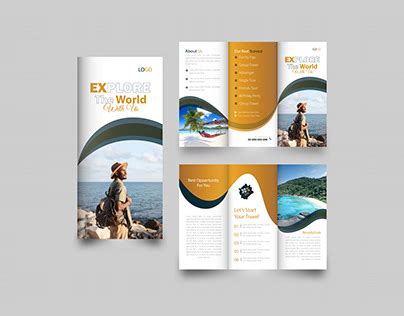 Travel Brochure Layout Projects :: Photos, videos, logos, illustrations ...