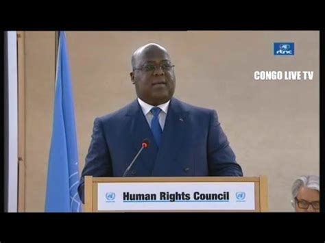 Rdc Exclusiv Suivez Le Discours Du President Felix Tshisekedi A