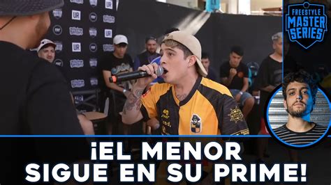 ¡el Menor En Su Prime Llega A Semis Vs Basek Youtube