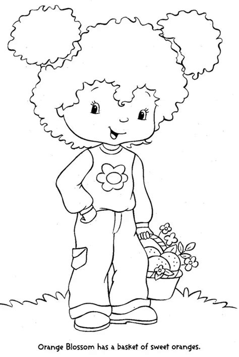 Dibujos Para Colorear Strawberry Shortcake Imprimible Gratis Para