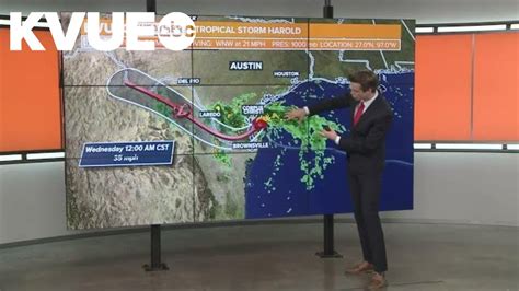 Talking Tropics Tropical Storm Harold Tropical Rain Forecast KVUE