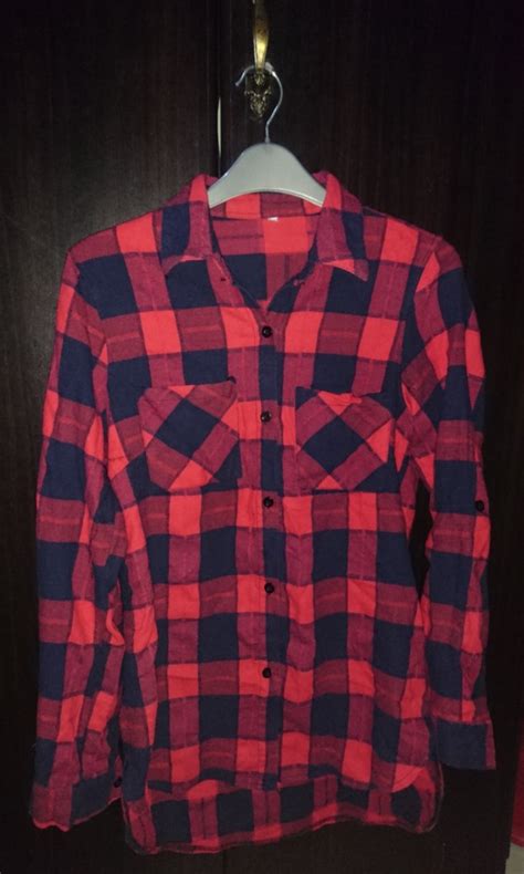 Checkered Polo Women S Fashion Tops Blouses On Carousell