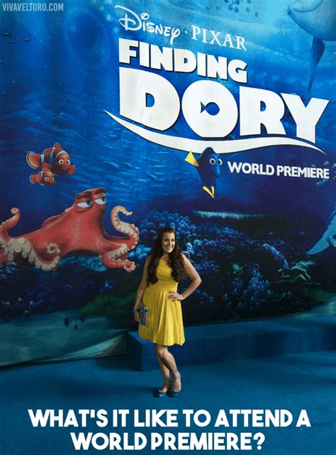 Finding Dory World Premiere + Film Review! #FindingDoryEvent - Viva Veltoro