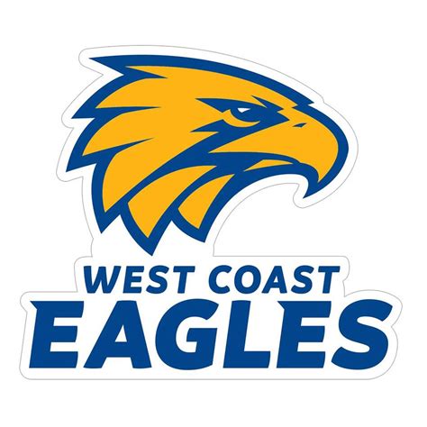 West Coast Eagles Logo Decal Sticker - OzSportsDirect