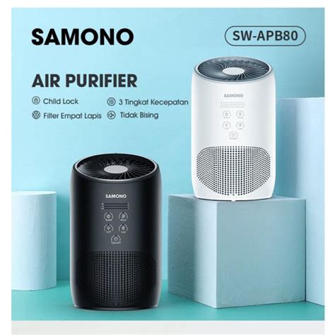 Jual SAMONO AIR PURIFIER SW APB80 PENGHISAP DEBU ASAP KOTORAN DI UDARA