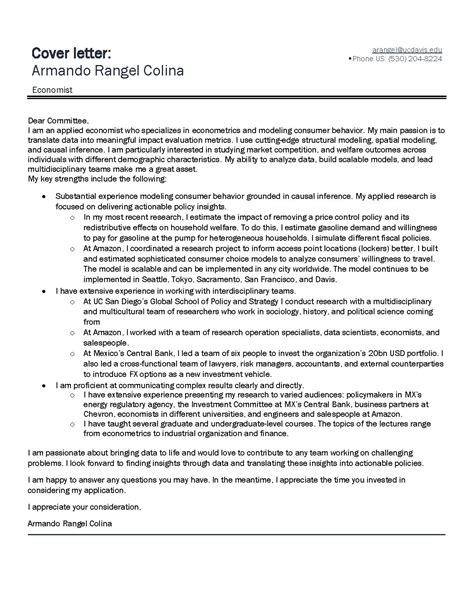 Armando Rangel Cover Letter Pdf Pdf Host