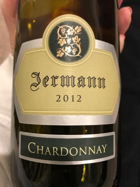 2012 Jermann Chardonnay Venezia Giulia IGT Italy Friuli Venezia