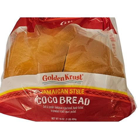 Jamaican Style Coco Bread, 4-Pack – Mega Mart Center