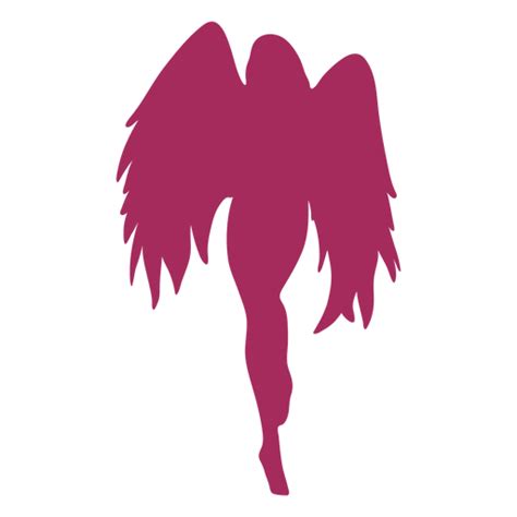 Pink Angel Silhouette Png And Svg Design For T Shirts