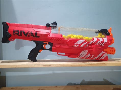 Nerf Rival Nemesis MXVII-10K Nerf Gun (Red), Hobbies & Toys, Toys ...