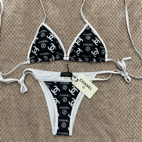 Bikini European American Style Swimsuit Letter Print Sexy Bikini Hot Spring Vacation Swimsuit