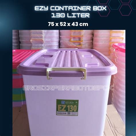 Jual EZY CONTAINER BOX CB 150 LITER JUMBO BESAR HERCULES KOTAK TEMPAT