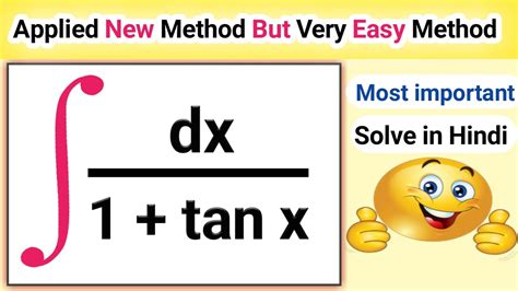 Integral Of 1 Upon 1 Tan X Integration Of Dx 1 Tanx Integration