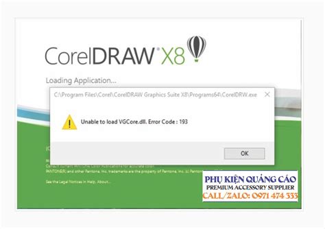 Kh C Ph C L I Unable To Load Vgcore Dll Error Tr N Coreldraw Bi N