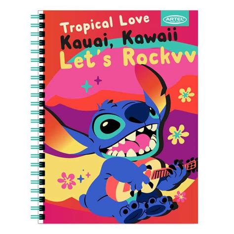 Cuaderno Universitario Artel Hojas Mm Dise O Lilo Stitch