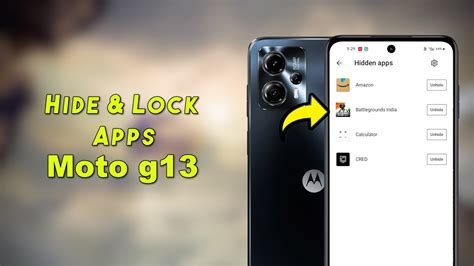 How To Hide Lock Apps In Moto G13 L Motorola G13 Tips And Tricks