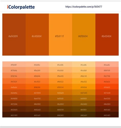 56 Latest Color Schemes with Burnt Orange Color tone combinations ...