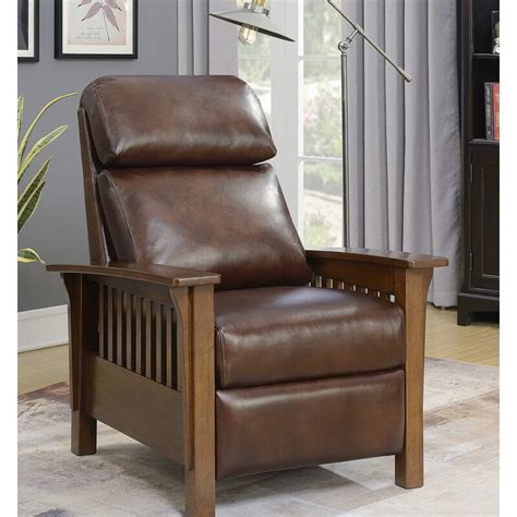 Red Barrel Studio Jazmine Leather Manual Recliner And Reviews Wayfair