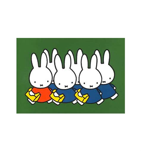 Miffy Postcard [miffy And Friends Go To School]