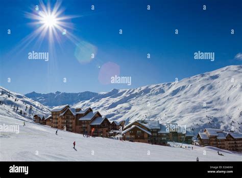 France, Savoie, Maurienne valley, Valmeinier ski resort Stock Photo - Alamy