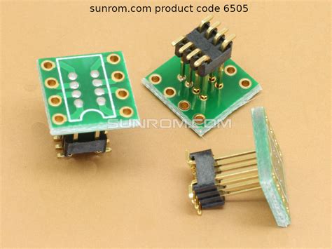 Adapter For Soic Mm To Dip Mm Sunrom Electronics