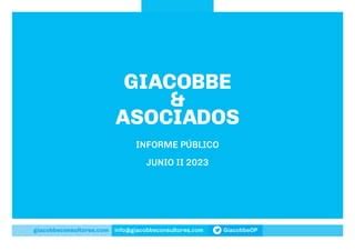 Encuesta Giacobbe Junio Ppt