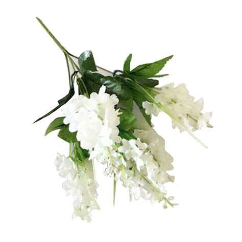 Artificial Hyacinth Silk Flowers Fake Wedding Bouquet Home Party