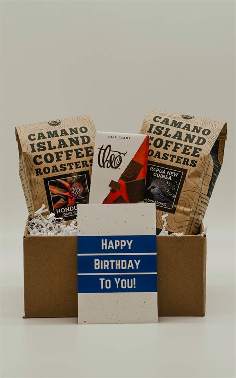 Happy Birthday for Him Coffee Gift Box – Burgess Ministries Coffee